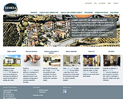Cemexa : Création du site web